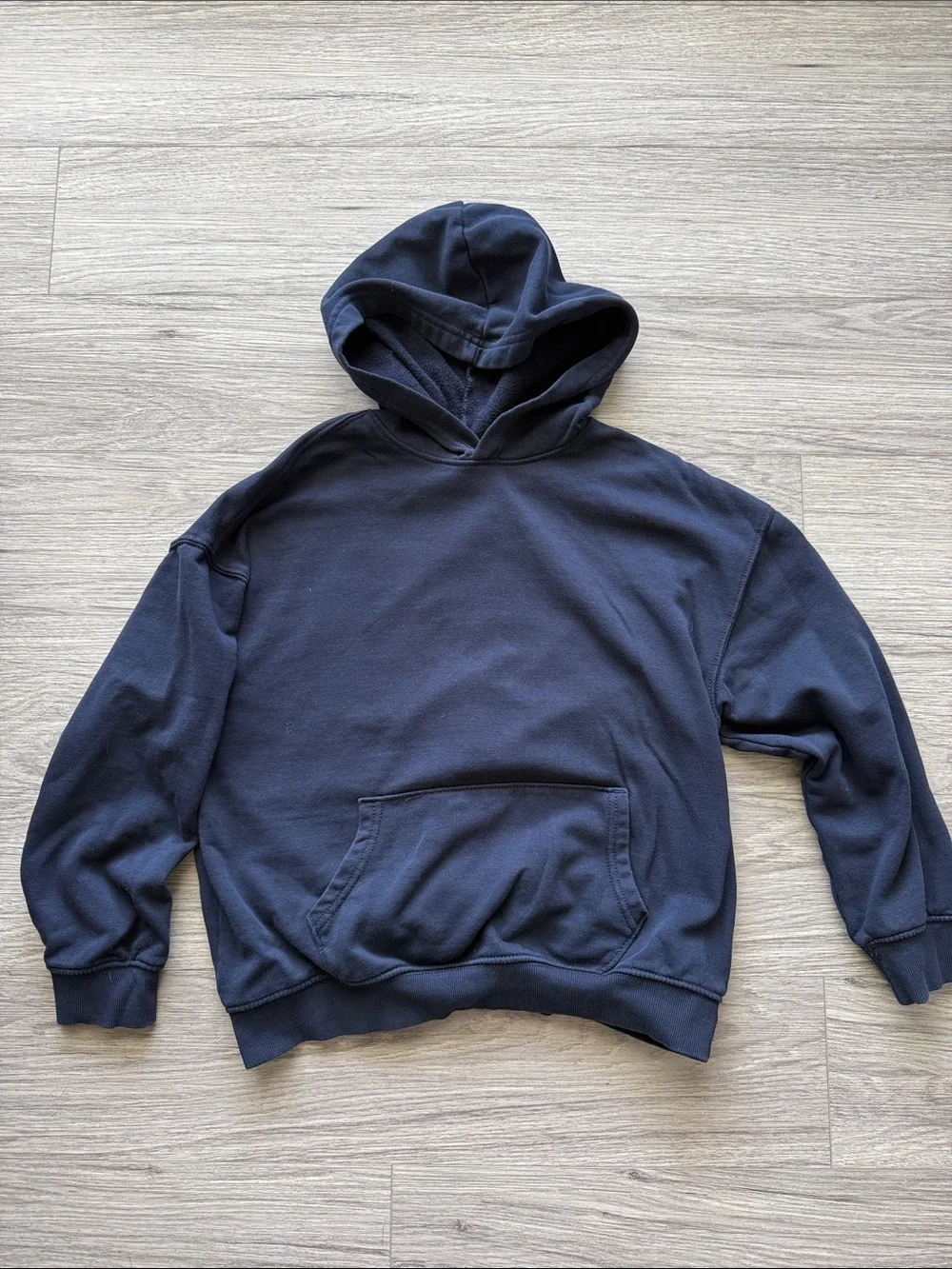 Old Navy Kids Dark Navy Pullover Hoodie Size 10/12